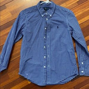 Like New Ralph Lauren bots button down